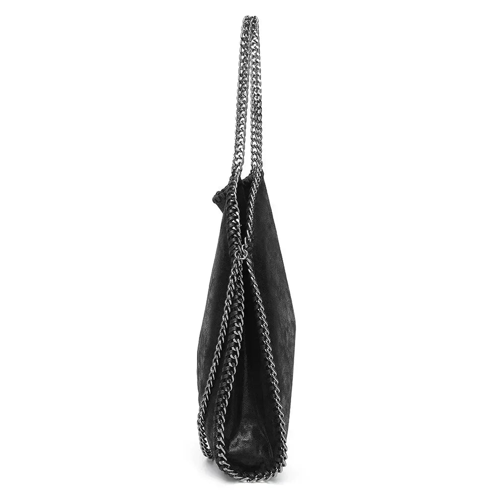 Seame Emma Large Handbag with Elegant Chain Handle