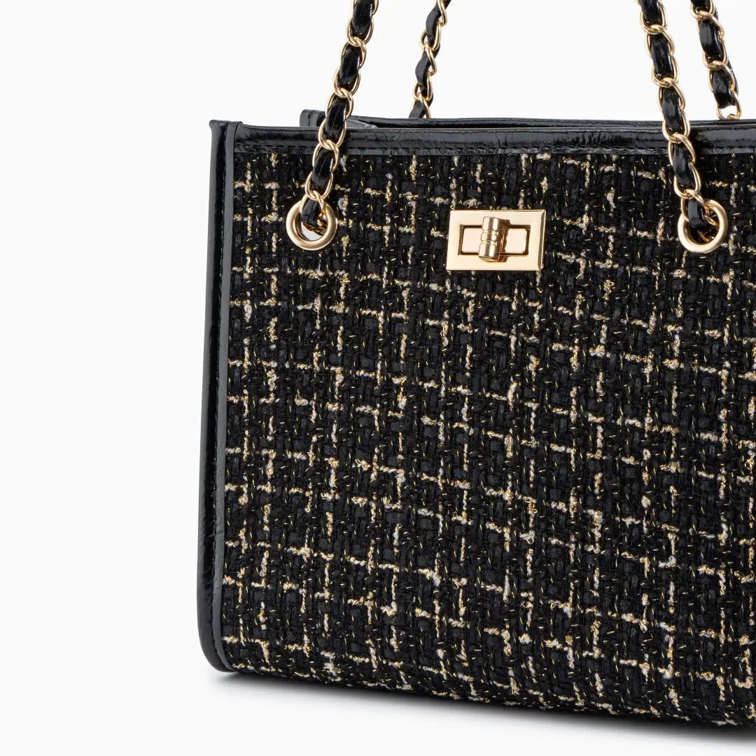 The Marcelline Tweed Shoulder Bag