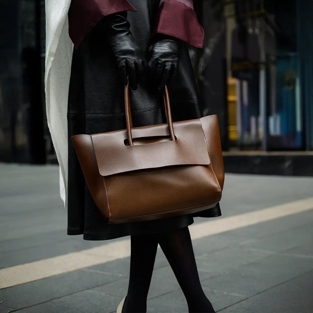 Diana Timeless Brown Tote Bag