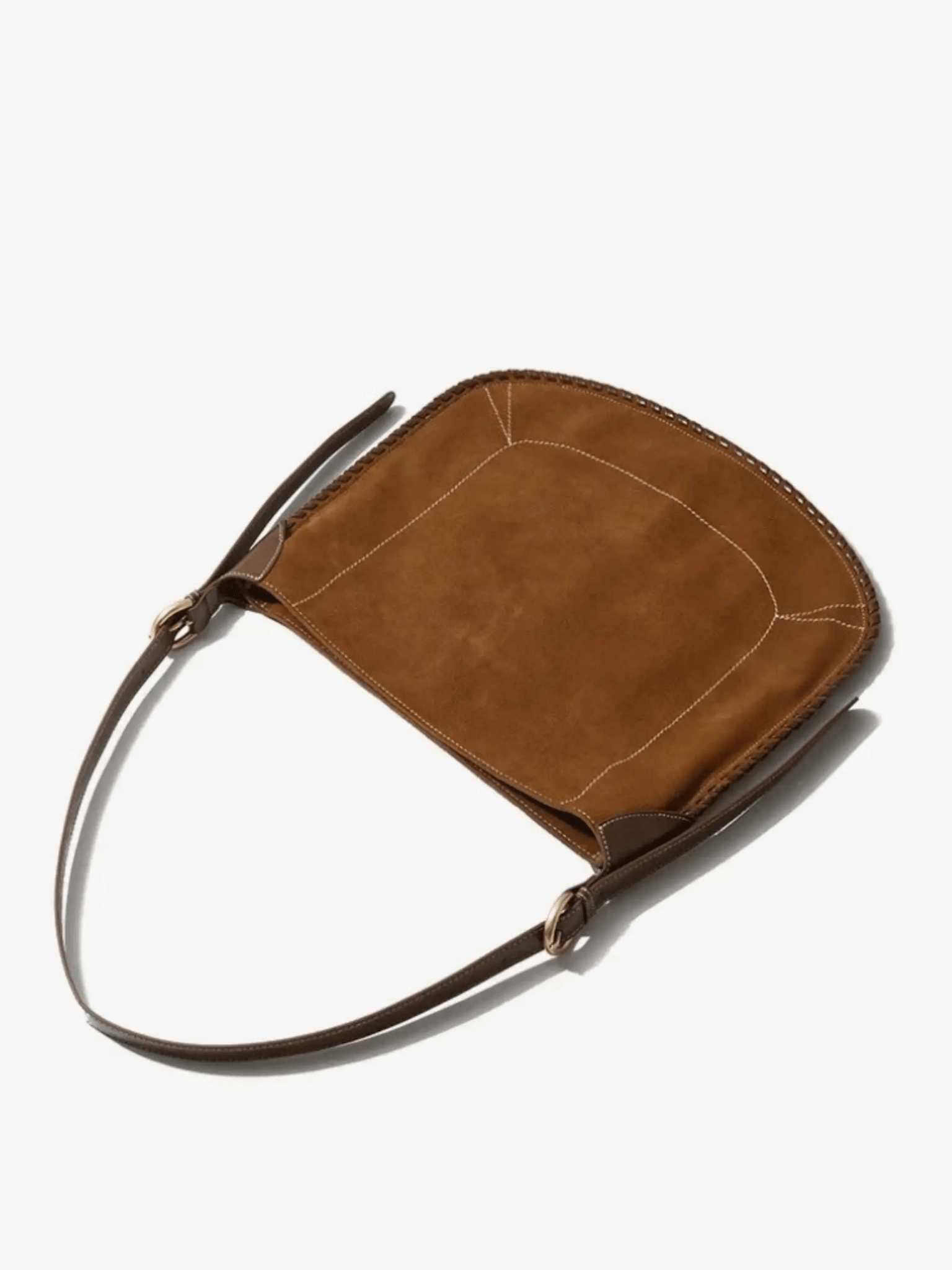 Verona Suede Leather Hobo Bag