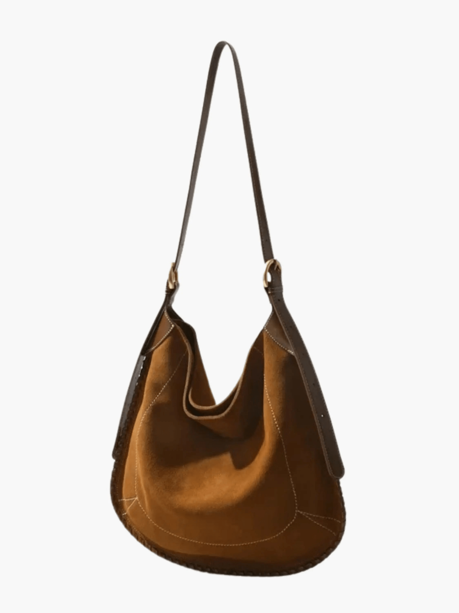 Verona Suede Leather Hobo Bag