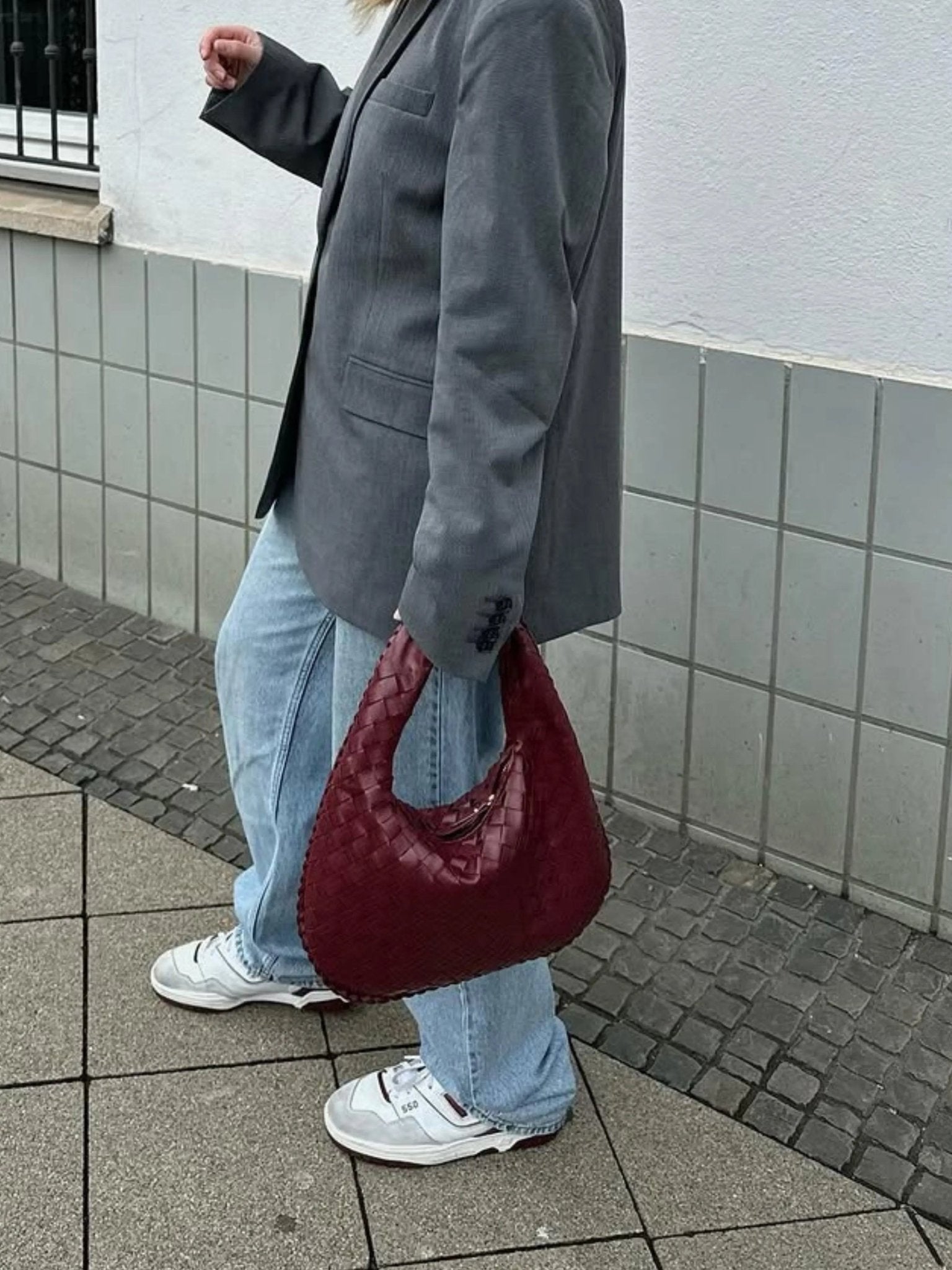 Violeta Petite Woven Handbag