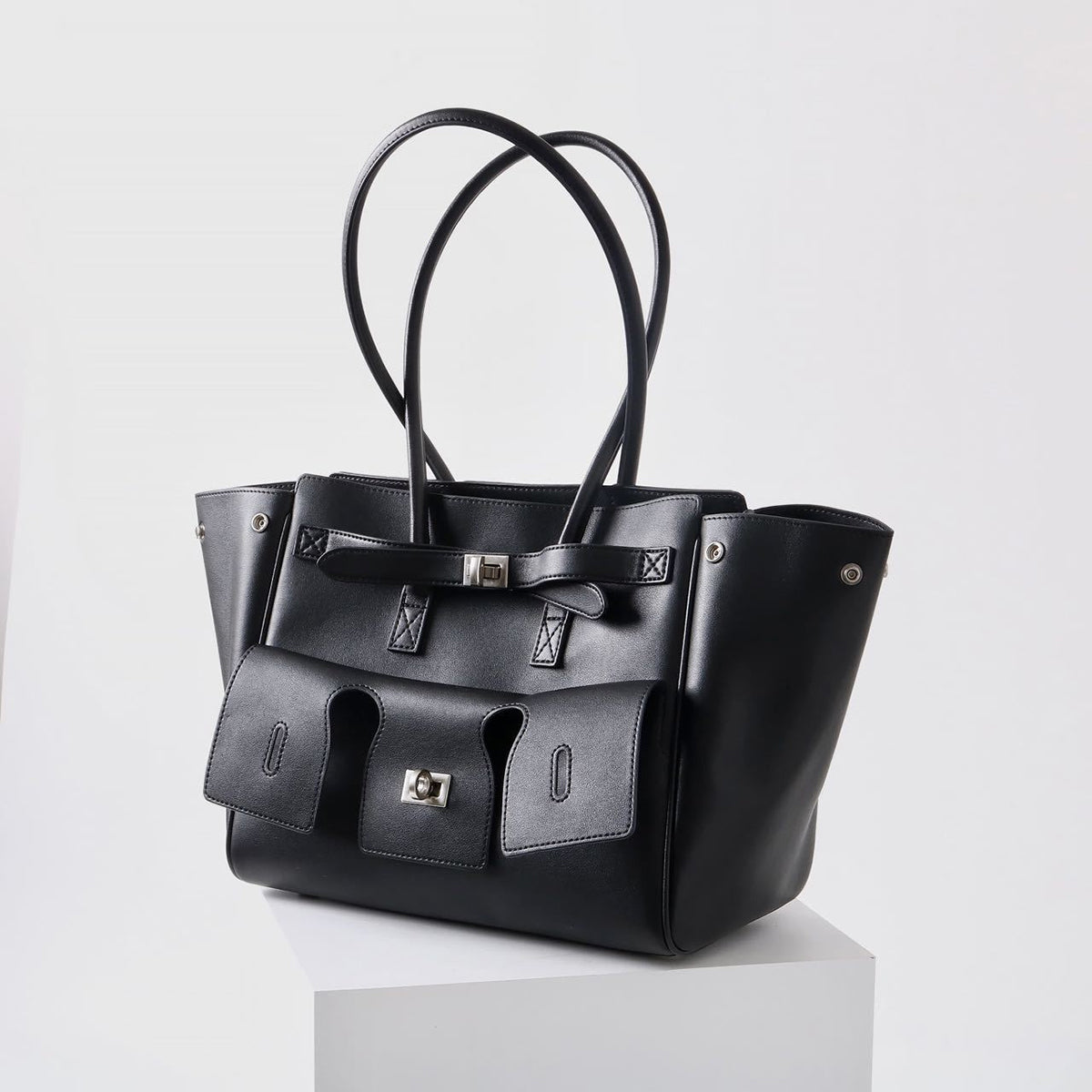 Valencia Structured Leather Handbag