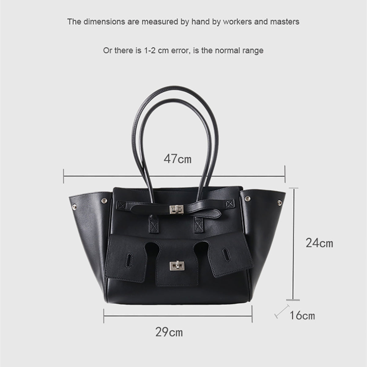 Valencia Structured Leather Handbag