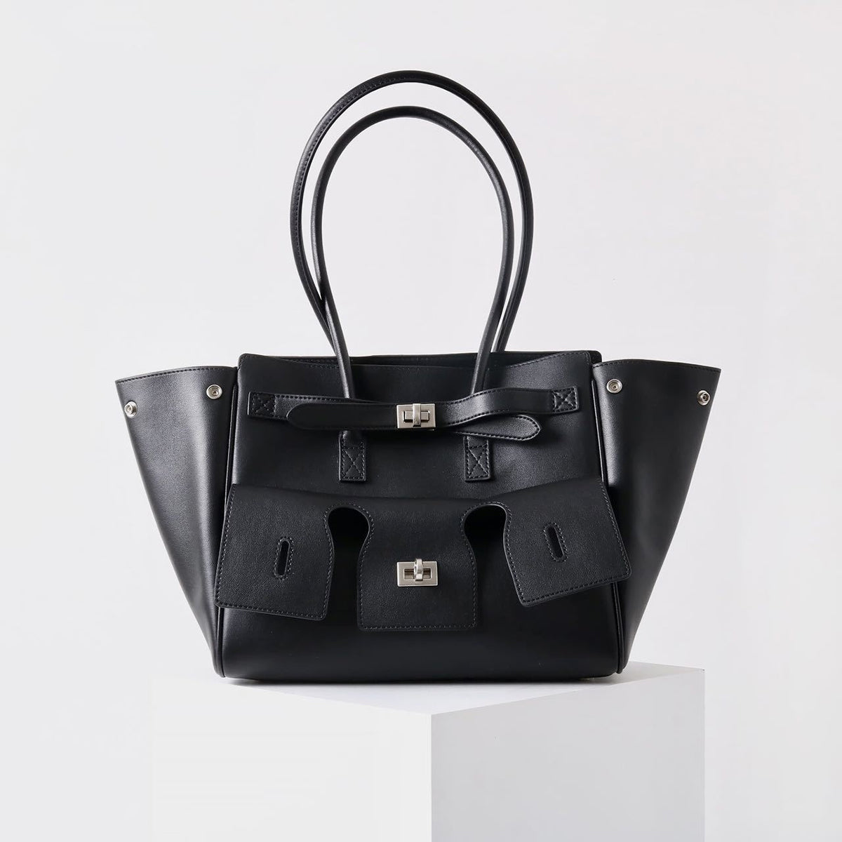 Valencia Structured Leather Handbag