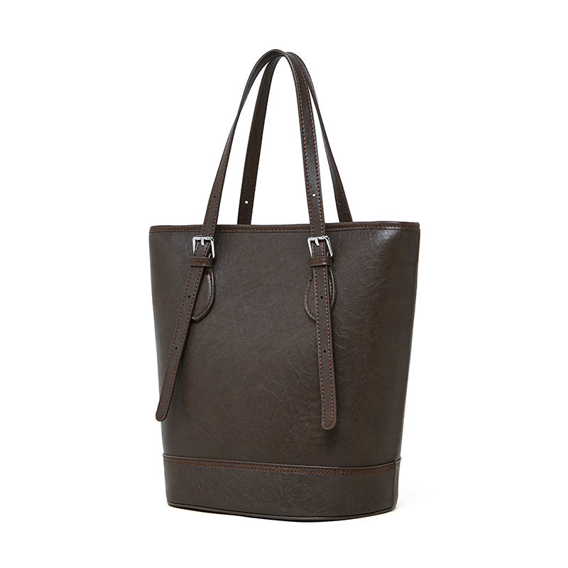 Clara Structured Bucket Tote