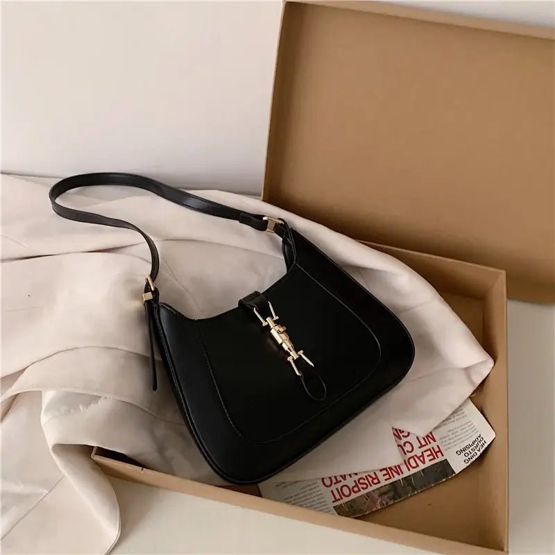 Zoey Vintage Baguette Shoulder Bag