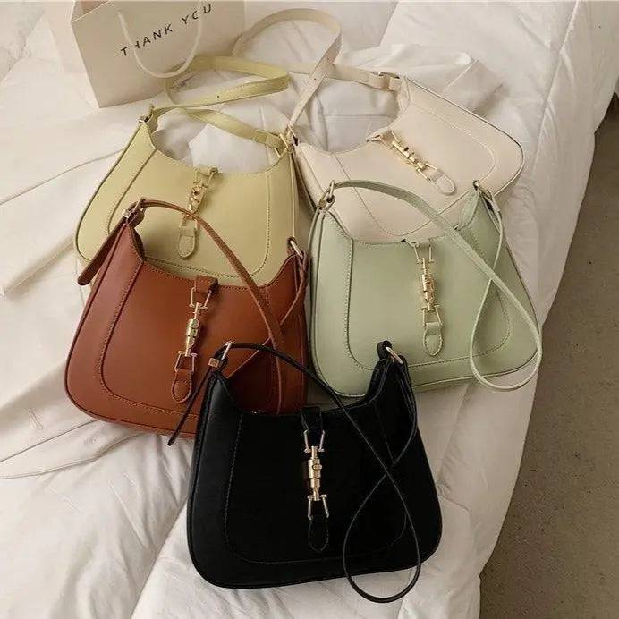 Zoey Vintage Baguette Shoulder Bag