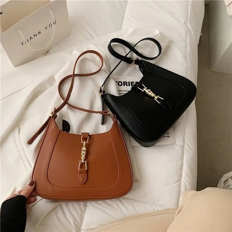 Zoey Vintage Baguette Shoulder Bag